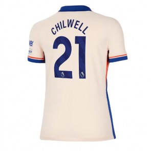 Chelsea Ben Chilwell #21 Gostujuci Dres za Ženska 2024-25 Kratak Rukavima